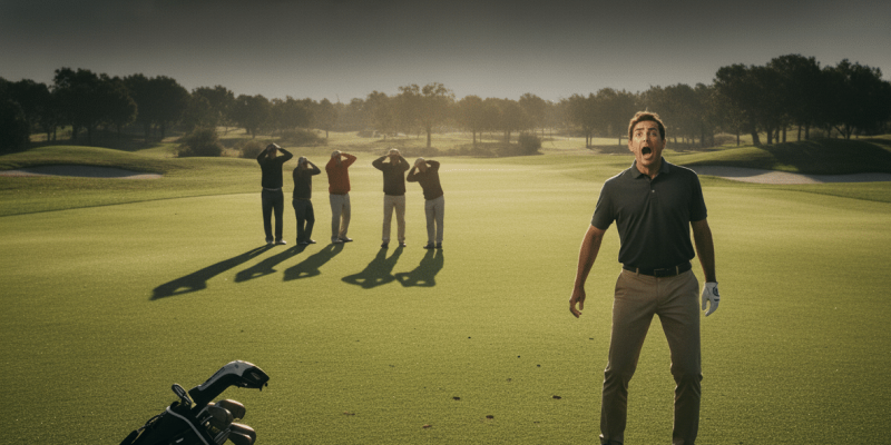 Errores de etiqueta en el golf