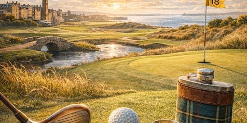 Por que los campos tienen 18 hoyos